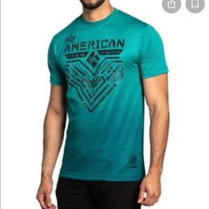 ✌🏼4/$15✌🏼 American Fighter logo shirt size small